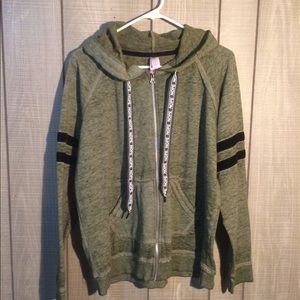 No Boundaries NOPE zip up hoodie